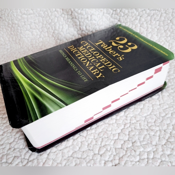 23 Taber's Cyclopedic Medical Dictionary - Picture 4 of 8